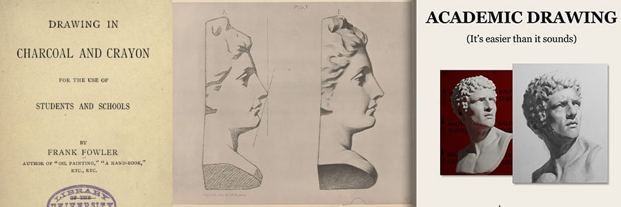 Free Bargue plates and Academic Drawing Guide