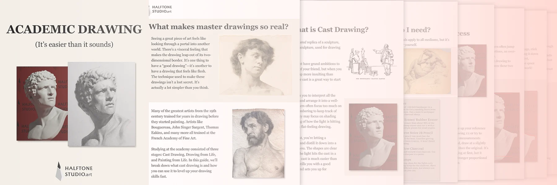 Preview of the Complete Portrait Drawing Guide